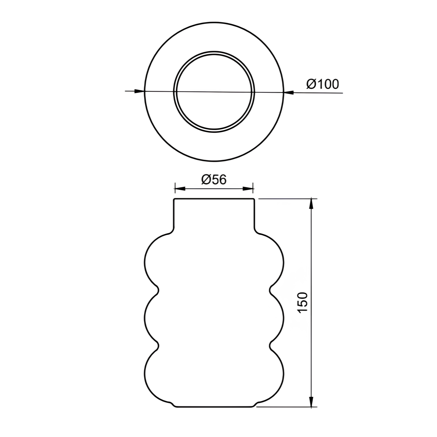 Sorelle Vase